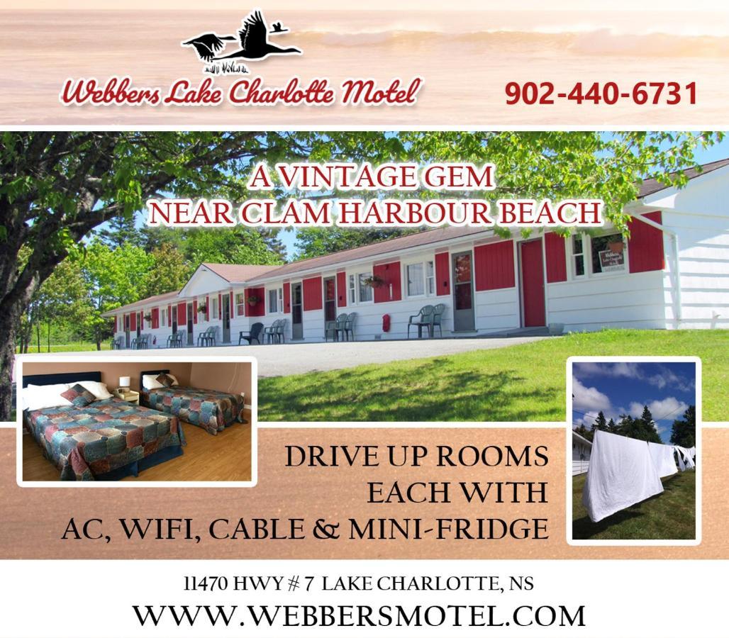 Webbers Lake Charlotte Motel Queen And Double Bed Eksteriør bilde